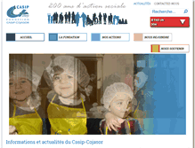 Tablet Screenshot of casip-cojasor.fr